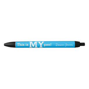 Dit is een unieke en grappige kantoor gave van MIJ Zwarte Inkt Pen