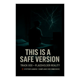 Dit is een veilige versie - Track 000 Placeholder Perfect Poster