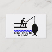 Dit is een vis visitekaartje (Achterkant)