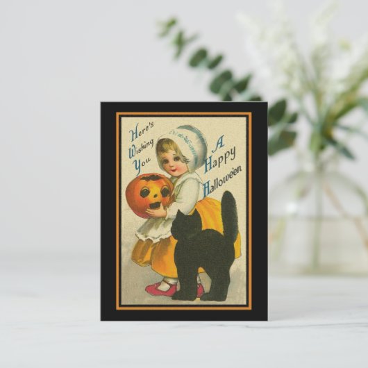 Dit is een vrolijke halloween voor je. briefkaart (Staand voorkant)