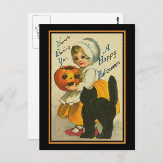 Dit is een vrolijke halloween voor je. briefkaart (Voorkant / Achterkant)