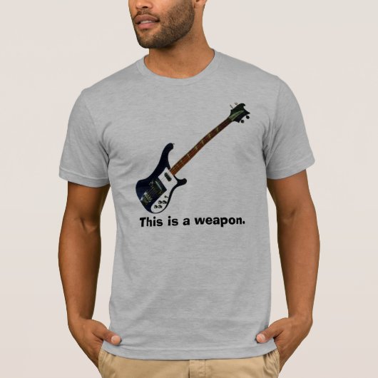 Dit is een wapen. t-shirt (Voorkant)