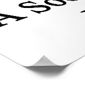 Dit is een Wiskunde-klasse en geen socialiserende  Poster (Hoek)