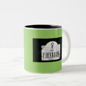 Dit is Elderhaven volwassen sippy cup Tweekleurige Koffiemok (Voorkant rechts)