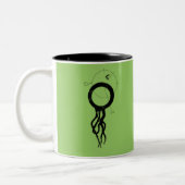 Dit is Elderhaven volwassen sippy cup Tweekleurige Koffiemok (Links)