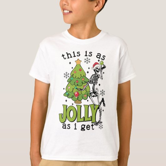 Dit Is Even Grappig Als Ik Een Grappig Skelet En B T-shirt (Voorkant)