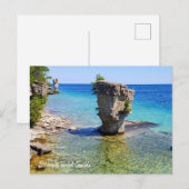 Dit is Flowerpot Island, Canada Briefkaart (Voorkant / Achterkant)
