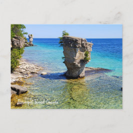 Dit is Flowerpot Island, Canada Briefkaart