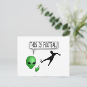 Dit is Football Briefkaart (Staand voorkant)