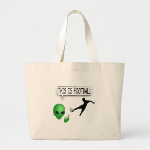 Dit is Football Grote Tote Bag
