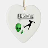 Dit is Football Keramisch Ornament (Rechts)