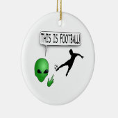 Dit is Football Keramisch Ornament (Rechts)