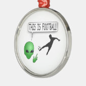Dit is Football Metalen Ornament (Links)