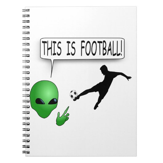 Dit is Football Notitieboek (Voorkant)