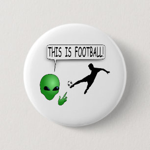 Dit is Football Ronde Button 5,7 Cm