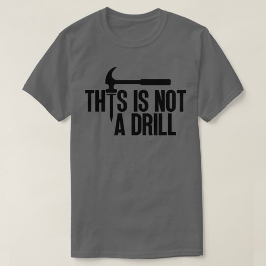 Dit is geen boor 5 t-shirt (Design voorkant)