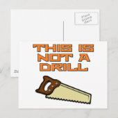 Dit is geen boor briefkaart (Voorkant / Achterkant)