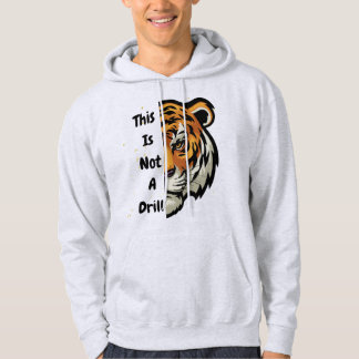 "Dit is geen boor: gewaagd en grappig T-shirt" Hoodie