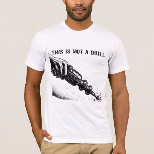 Dit Is Geen Boor Grappige Sci-Fi Gereedschap Grapp T-shirt