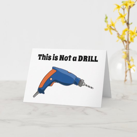 Dit is geen boor kaart (Gele Bloem)