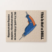 Dit is geen boor legpuzzel (Horizontaal)