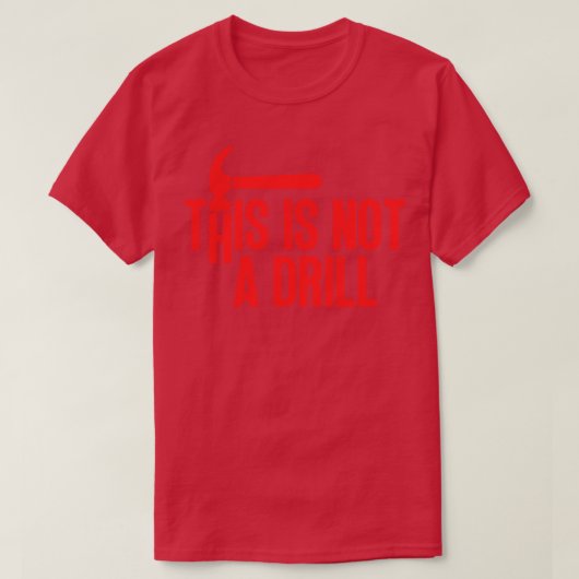 Dit is geen boor t-shirt (Design voorkant)