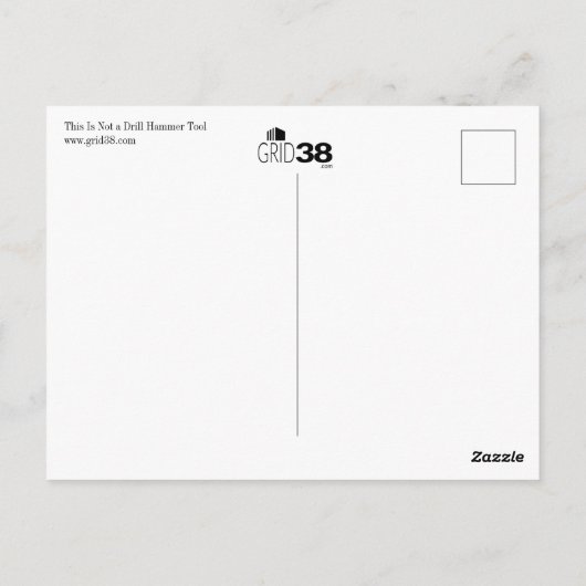 Dit is geen Briefkaart van het Hulpmiddel van de B (Achterkant)