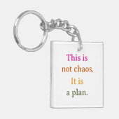 Dit is geen chaos sleutelhanger (Voorkant Links)