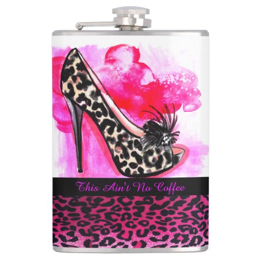 Dit is geen Coffee Mode Flask Heupfles (Voorkant)