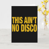 Dit is geen Disco Fun Halloween Kerst Grafi Kaart (Gele Bloem)