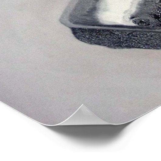 Dit is geen gloeilamp-Poster Poster (Hoek)