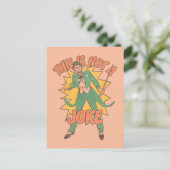 Dit is geen grapje briefkaart (Staand voorkant)