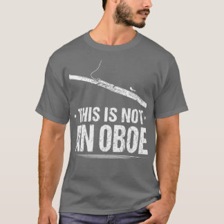 Dit is geen hobo bassonist funn t-shirt