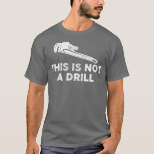 Dit is geen Humor voor boor-stekelbuizen T-shirt