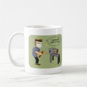 Dit is geen Hurt Funny WoodkeerCartoon Koffiemok (Links)