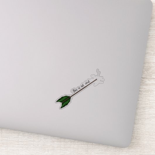 Dit is geen ideale sticker - kleur (Detail)