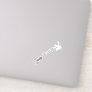 Dit is geen ideale ticker - B&W Sticker