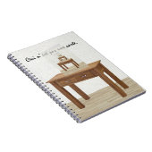 Dit is geen kaart, maar een spiral notebook notitieboek (Rechterzijde)