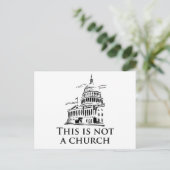 dit is geen kerk briefkaart (Staand voorkant)
