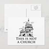 dit is geen kerk briefkaart (Voorkant / Achterkant)