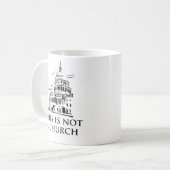 dit is geen kerk koffiemok (Voorkant links)