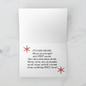 DIT IS GEEN KERST KAART (Binnen)