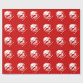 Dit is geen kerstpapier voor de kerstman. cadeaupapier (Vlak)