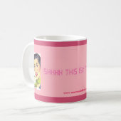 Dit is geen koffie! koffiemok (Voorkant links)