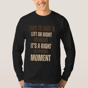 Dit Is Geen Links Of Rechts Moment Senator Cory Bo T-shirt