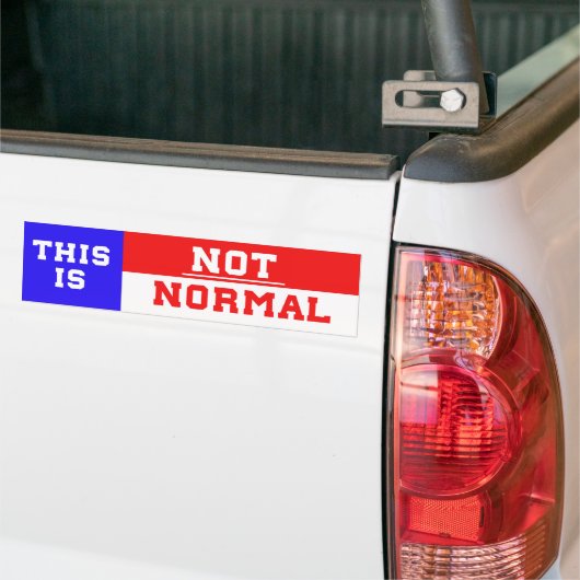 Dit is geen normale Bumpersticker (Op Truck)