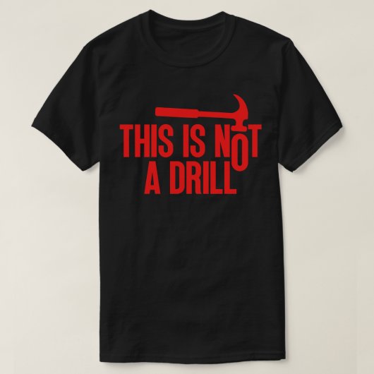 Dit is geen oefening 7 t-shirt (Design voorkant)