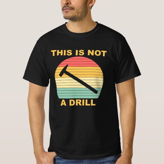 Dit Is Geen Oefening T-shirt (Voorkant)