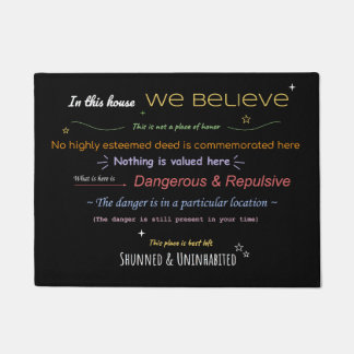 DIT IS GEEN PLAATS VAN HONORPMAT  DEURMAT