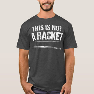 Dit is geen Racket Pool Cue Billiards T-shirt